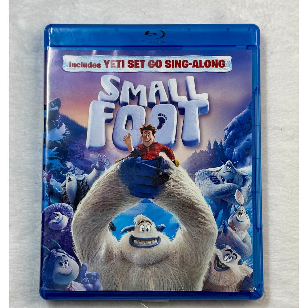 Smallfoot Blu-ray + DVD + Digital | Animated Movie | Yeti Set Go Sing-Along‎